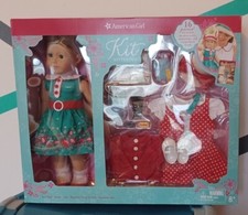 NEW American Girl Kit Kittredge Doll Book Outfits CHRISTMAS Lim ED SHIPS TODAY