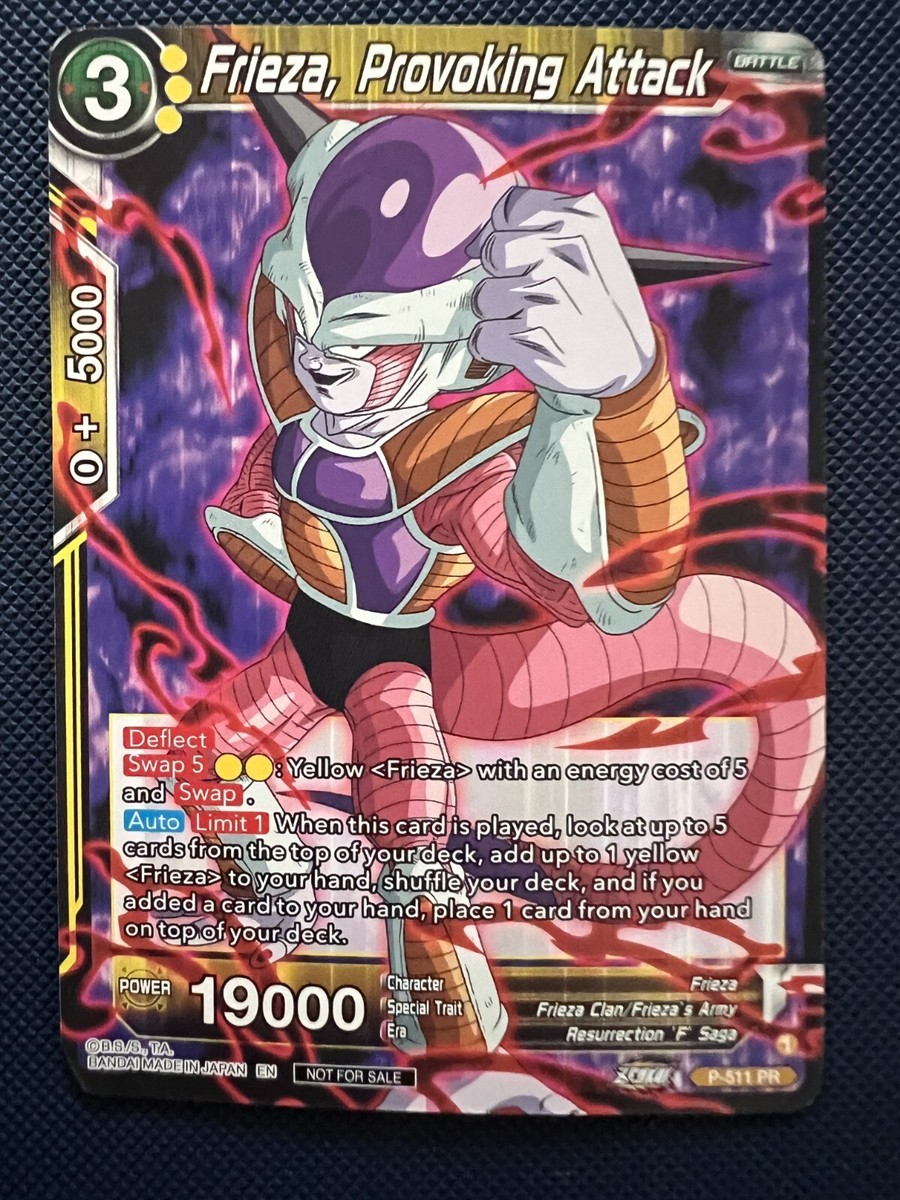 Dragon Ball Super CG rieza, Provoking Attack P-511 PR NM | eBay