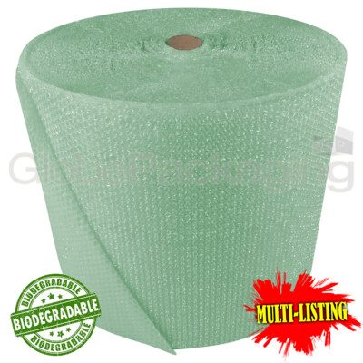Rollo De Envoltura De Amortiguación De Burbujas, 19.7 X 144 Pies, Almohada De Aire Inflable Para Embalaje Y Movimiento Resistente, Protector De Botella De Vino De Burbujas Grandes, Suministros De