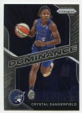 2021 Panini Prizm WNBA Dominance Insert Card #13 - Crystal Dangerfield