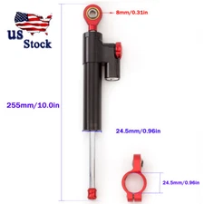 Steering Damper Stabilizer Linear Reversed For KAWASAKI Z1000 Z800 Black&Red