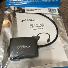 gofanco USB-C MST Hub to 2x HDMI ( GF-USBCMST2HDMI1847 )