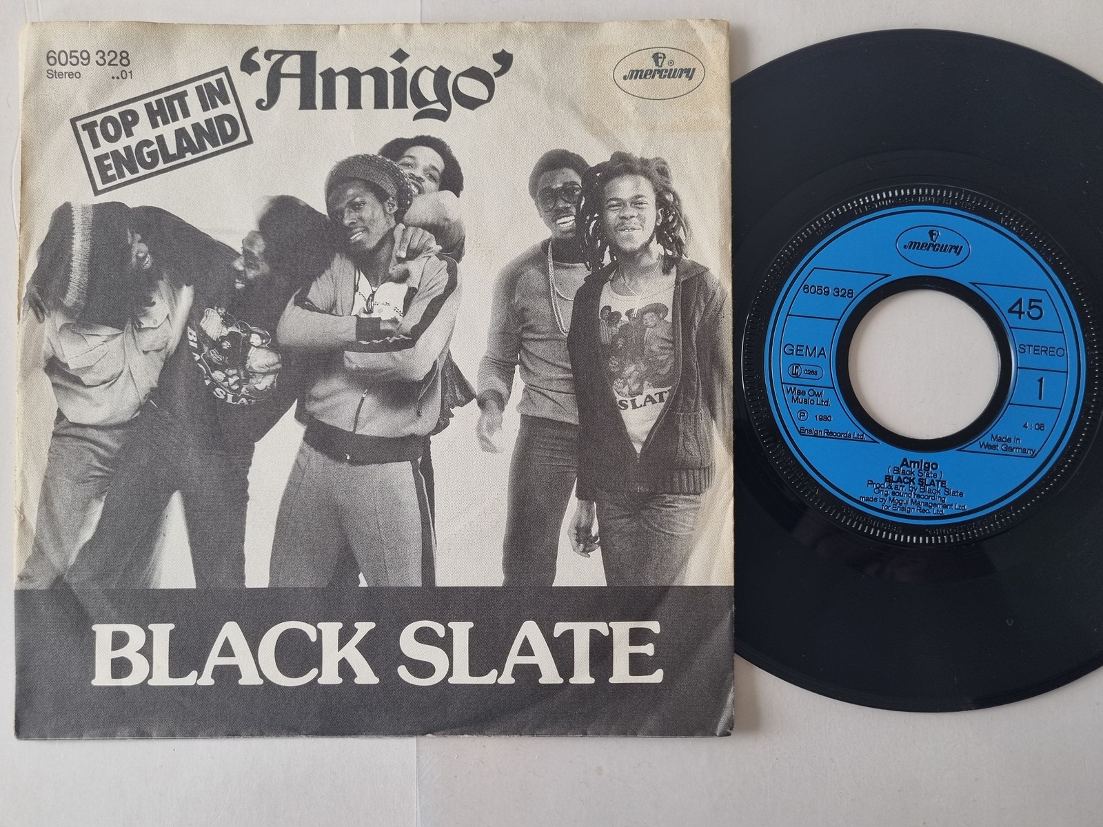 Black Slate - Amigo 7'' Vinyl Germany