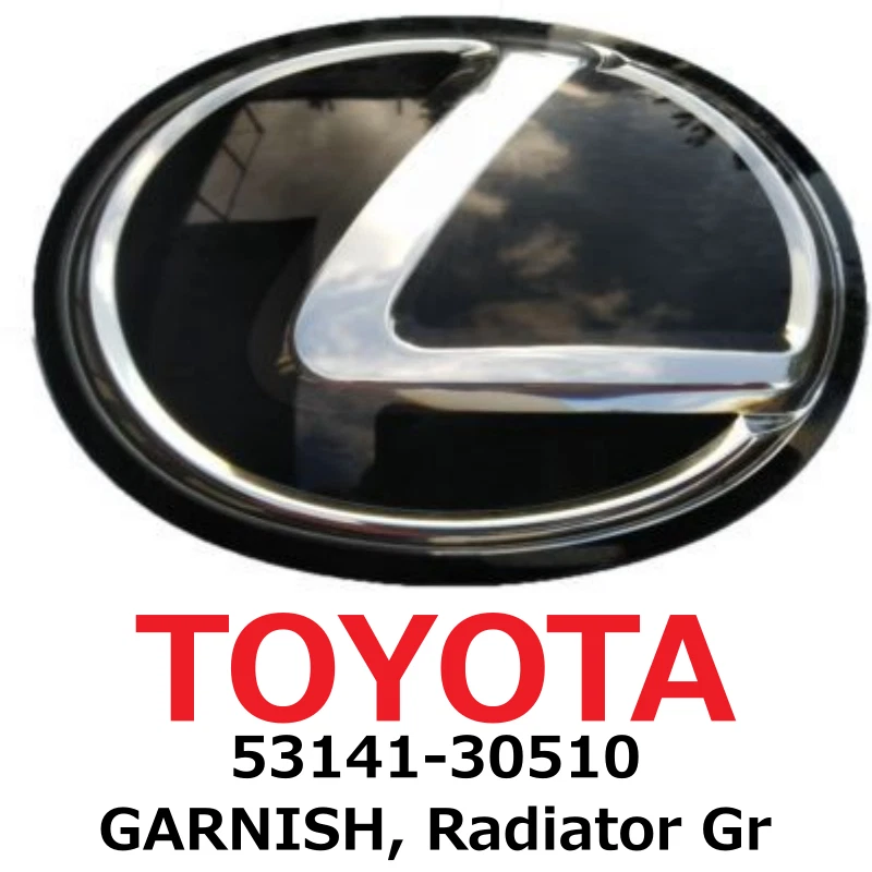 【NEW】Toyota Genuine Lexus GS450h GS460 LS460 GARNISH, Radiator Gr 53141-30510 - Image 4 of 4