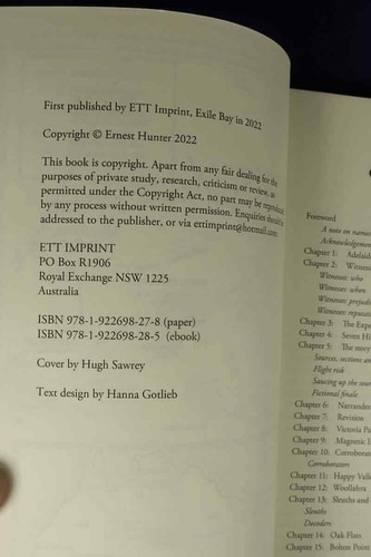 Signed Book REEF MADNESS Ernest Hunter ION IDRIESS LASSETERS LAST RIDE GOLD RUSH - Picture 4 of 12