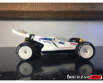 Clear Custom Tamiya Manta Ray Body Shell and Rear Wing by Revive