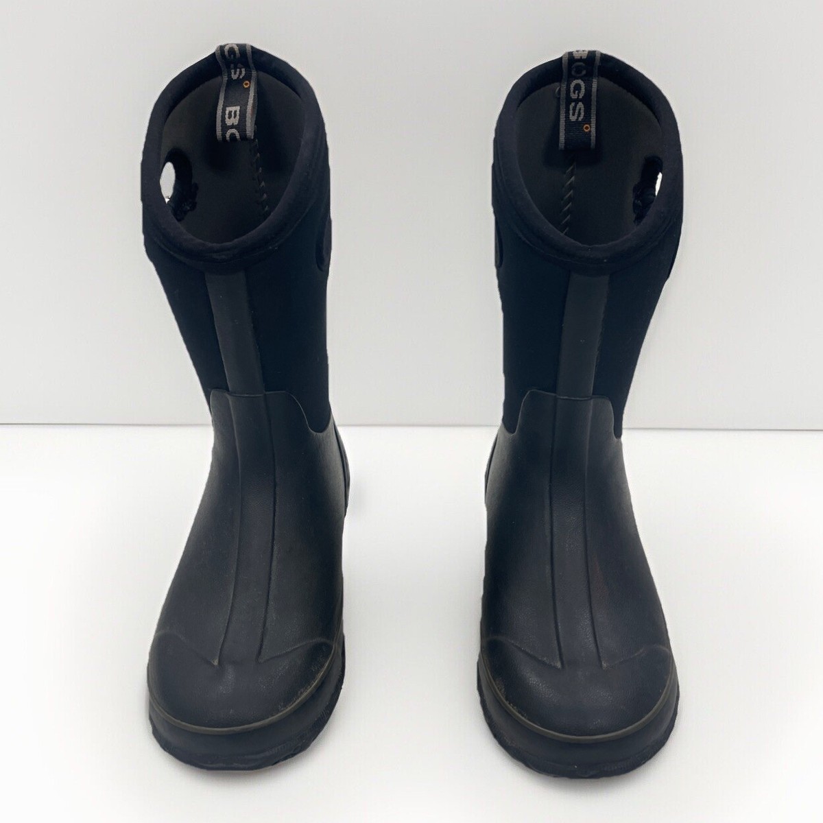 Men's Bogs Classic Mid Insulated Waterproof Snow Boots Black Size