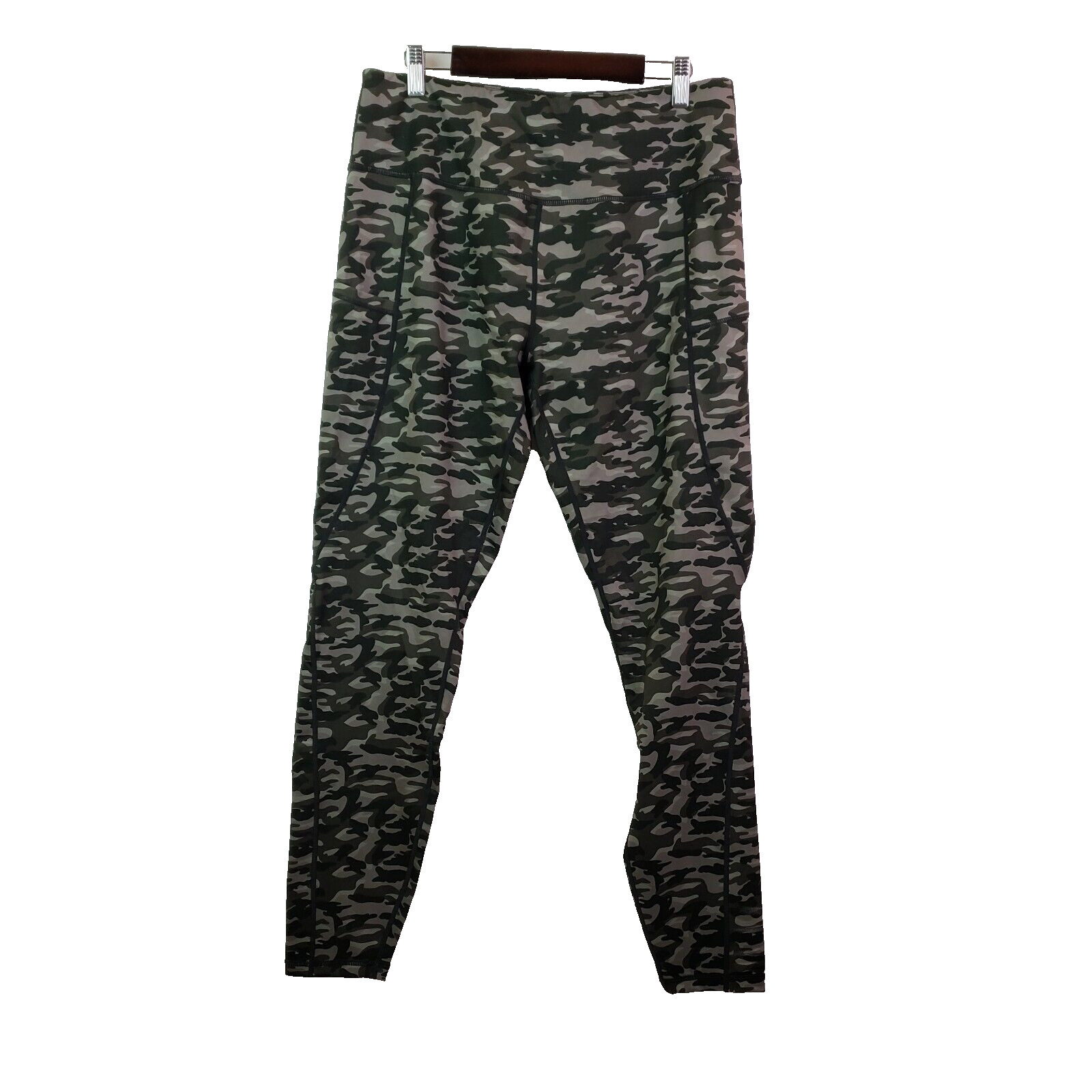 Ouges Womens Size XXL Green Camo Athletic Long Wo… - image 1