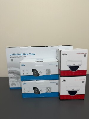 Neues UNV Konvolut 4 Kameras und 4 Kanal NVR