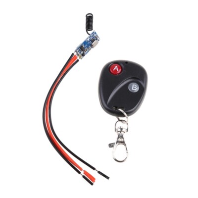 Relay Wireless Switch Remote Control DC3V 3.7V 5V 6V 7V 9V 12V Mini Power LED