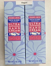 2 Trader Joes Fresh Blooms Scented Ultra Moisturizing Hand Cream Lotion  3 oz
