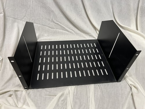 Universal 5U Server Rack Shelf 14 3/4” Depth Vented Rack Mount Shelf - Picture 2 of 3
