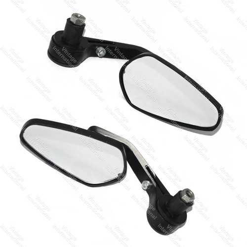 Miroir De Guidon 7/8" Pour Royal Enfield GT Continental Honda Suzuki Yamaha Neuf - Photo 1/15