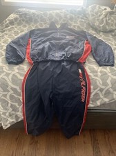 Vintage Hilfiger Athletics Men's Track Suit Size L Windbreaker Jacket  Pants