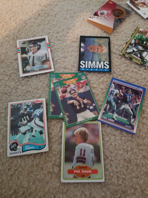 Phil Simms Football Card Lot Inc 1980 Topps Rookie Card See Pics EBay
