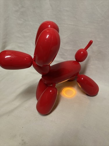Red Squeakee the Balloon Dog Plastic Animated Electronic Toy; Powers On - Picture 5 of 9