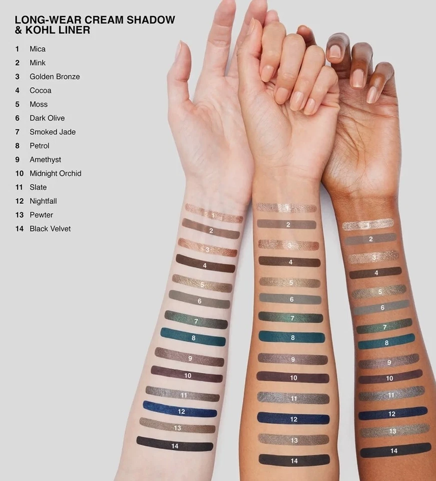 Bobbi Brown 2in1 Cream Shadow JADE & Kohl Liner PATROL Full Size New Boxed - Image 3 of 4