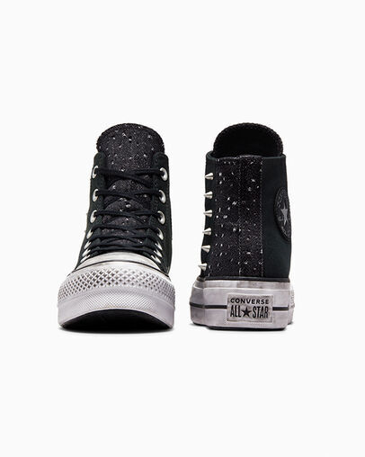 Women Converse Chuck Taylor AS Platform Studded Shoe, A06450C
