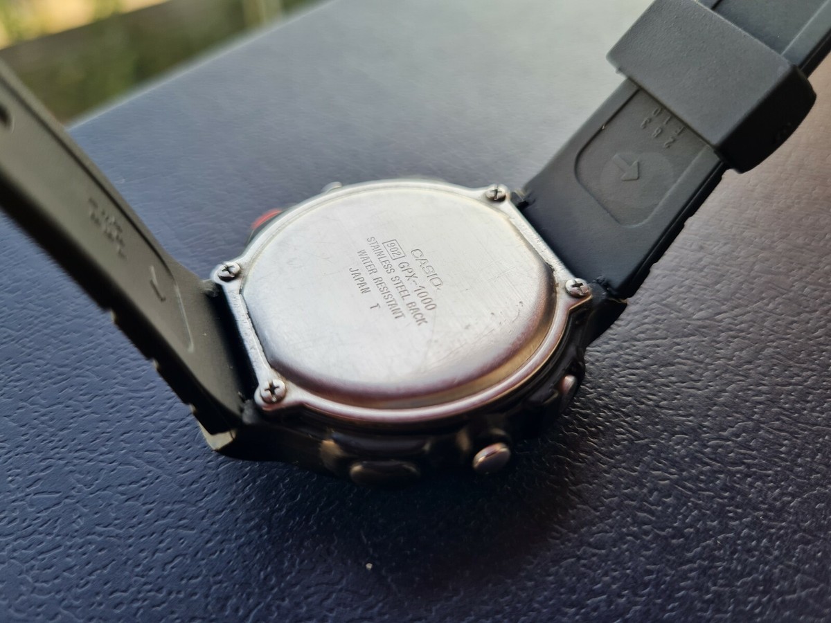 レア VINTAGE 1990's CASIO GPX-1000 デジタル腕時計 Vintage CASIO GPX 1000 Rare watch | eBay