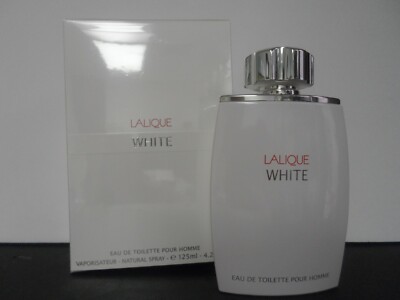 Lalique White Pour Homme Men oz 125 ml EDT Spray New in