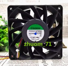 1PC SUNON PSD2412PMB2 12038 24V 15W 12CM inverter cooling fan