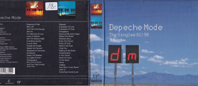 Depeche Mode   The Singles 81 98 2xCD Box-Set, Mute near mint