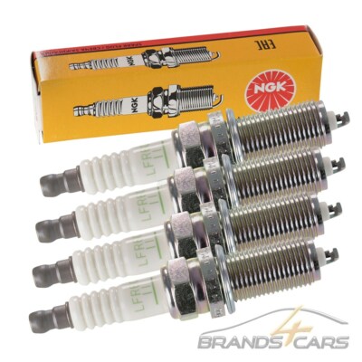 4x NGK ZÜNDKERZE FÜR MITSUBISHI COLT PEUGEOT PARTNER SMART FORFOUR 1.3 1.5 1.6