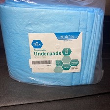 Medpride Disposable Underpads 23'' x 36  45g. 25 Pads