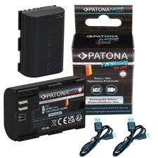 2x Akku für Canon LP-E6 mit USB-C Eingang LP...