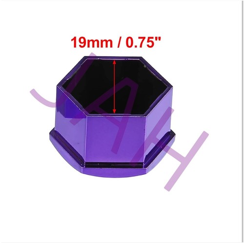 20PCS Roue Boulon Écrou Capuchons, Violet pour Audi VW BMW Mercedes, Universal - Bild 5 von 8