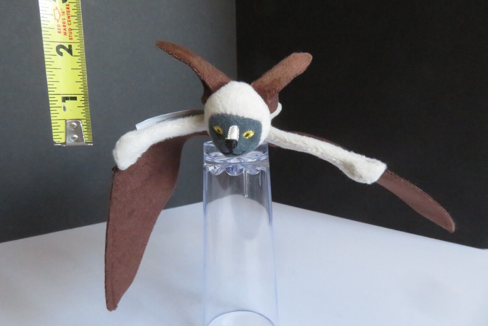 2010 AVATAR -THE LAST AIRBENDER® - MOMO - MINI PLUSH STUFFED Toy BAT LEMUR RARE