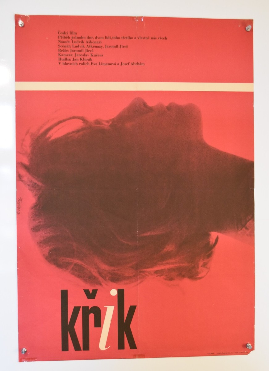 Original Vintage Czech Film Poster - Kirk - Z. Ziegler - 1963 (23