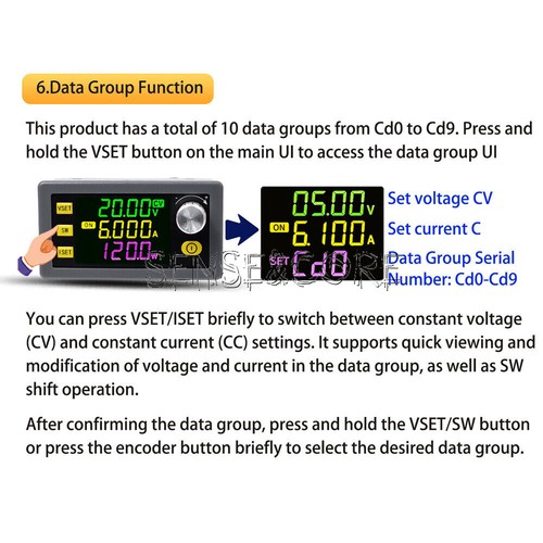SK120 CNC Adjustable Buck-Boost Power Supply Module Voltage Regulator DC6-36V DE - Picture 19 of 33