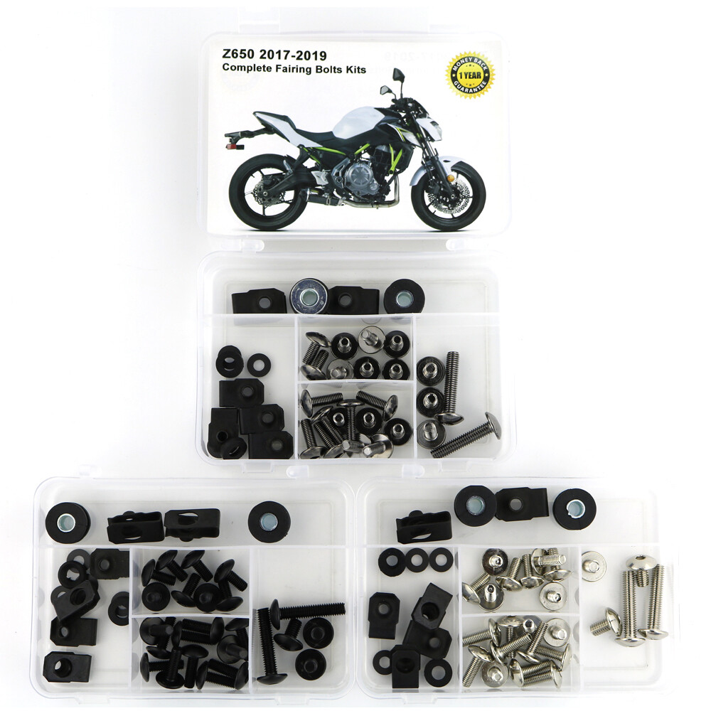 Complete Fairing Bolts Screws Fasteners Kit Fit For Kawasaki Z650