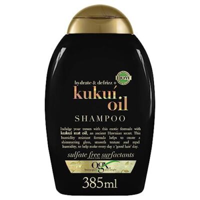 OGX Kukui Oil Shampoo for Frizzy Hair, 385ml