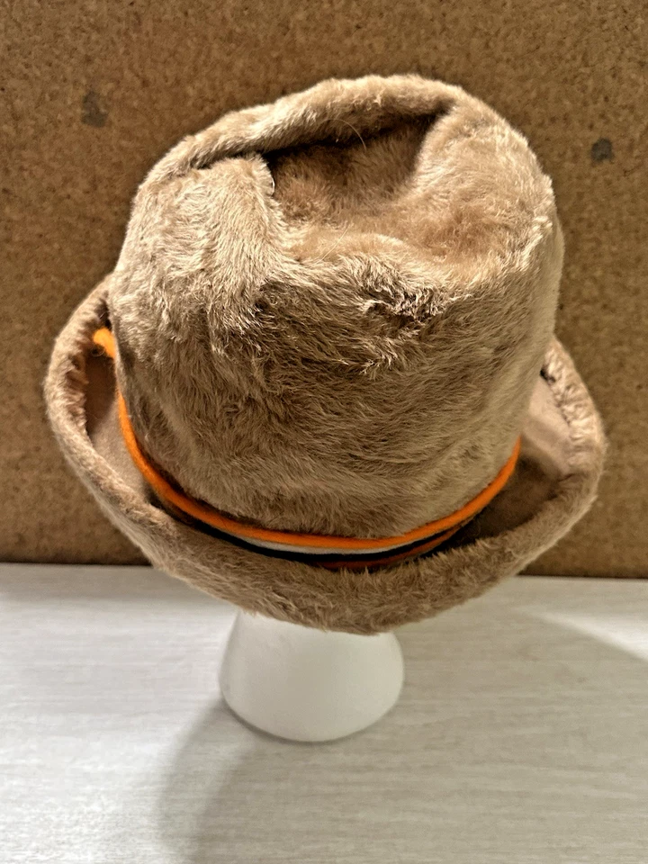 SOMBRERO DE PIEL SINTÉTICA MARRÓN VINTAGE AÑOS 50 MEDIADOS DE SIGLO PARA MUJER MARCELLE ORIGINALES ITALIA Foto 3 de 4