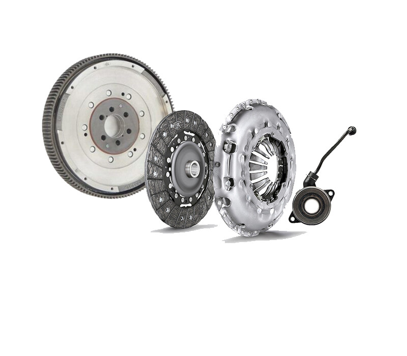 KIT 4PZ VOLANO FRIZIONE CUSCINETTO BIMASSA FIAT TIPO 1.6 MULTIJET MJT KV0166