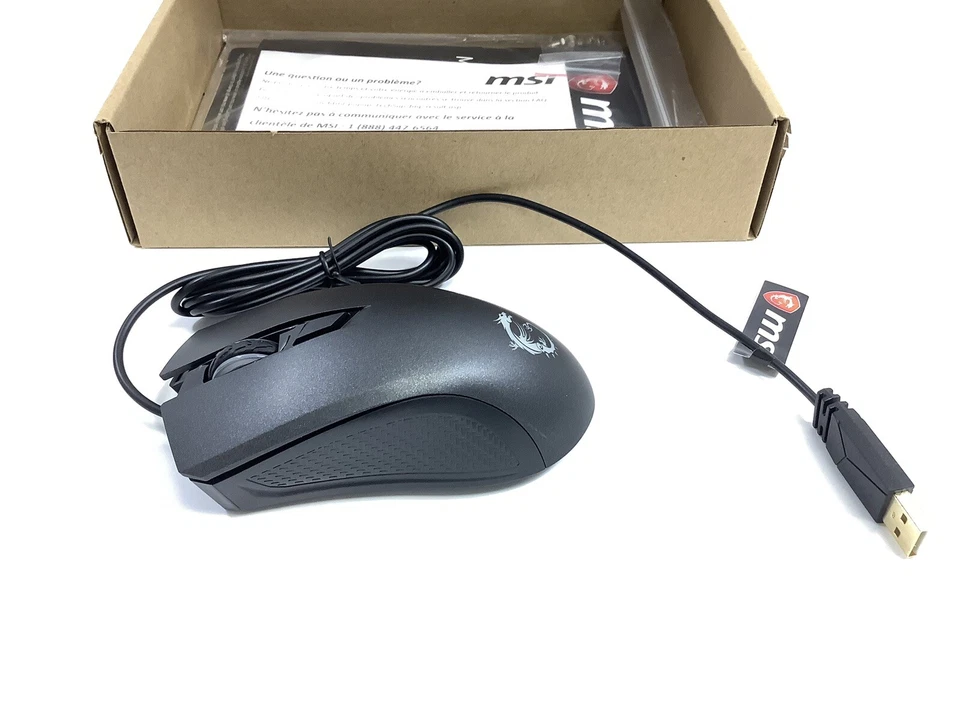 MSI Clutch GM10 Wired Optical Mouse - Image 3 of 4