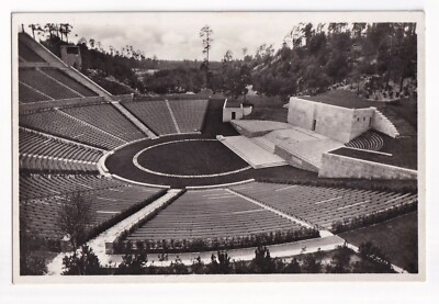 BERLIN, WALDBÜHNE früh. OLYMPIAGELÄNDE 1936 ff.: DIETRICH ECKARDT BÜHNE, Totale