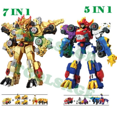 ZD TOYS Dino Core Ultra D-Buster Tyranno Dinosaur Transform Robot Combiner 5/7in1 Figure
