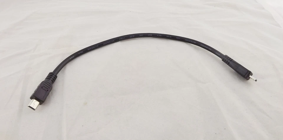 10x Micro 5 Pin USB B Male To Mini 5 Pin Male Data Adapter Converter Cord Cable - Image 3 of 4