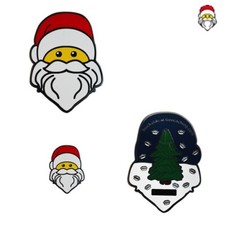 Geocaching Christmas Geocoin Santa Trackable C&P With Pin Gift Jolly