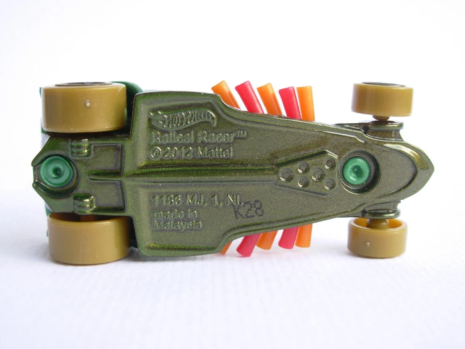 Hot Wheels Mattel Ratical Racer Green 1/64 Racing car autocorsa Street Beasts - Immagine 4 di 4