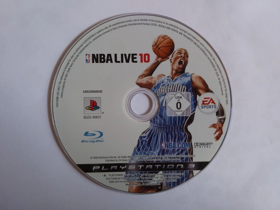NBA LIVE 1O PS3 PAU GASOL PLAYSTATION3 AM, foto 2 de 5