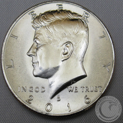 2016 D KENNEDY HALF DOLLAR BU TAKEN OUT OF MINT SETS US COIN | eBay