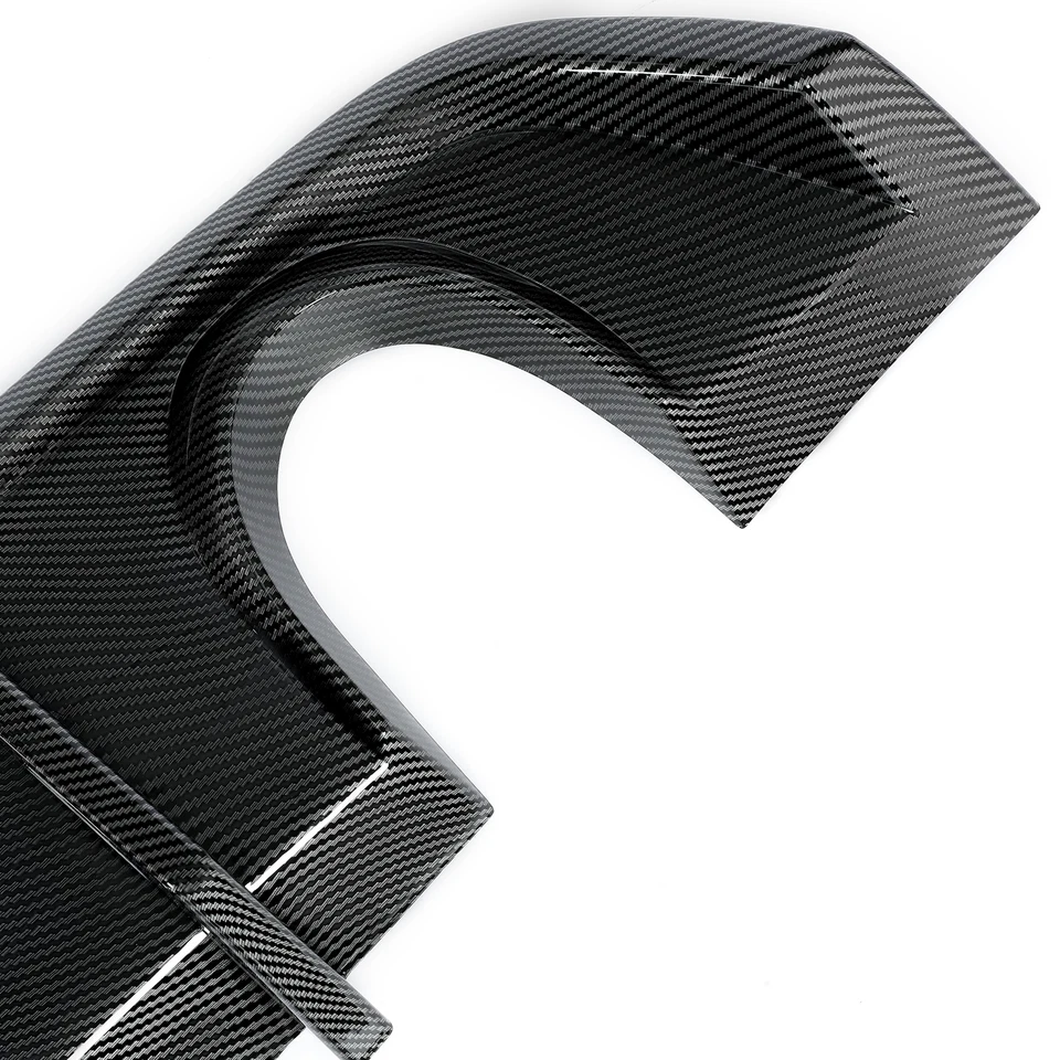 Difusor trasero de fibra de carbono cenefa estilo V2 para Dodge Charger SRT8 2012-2014 13 Foto 4 de 4