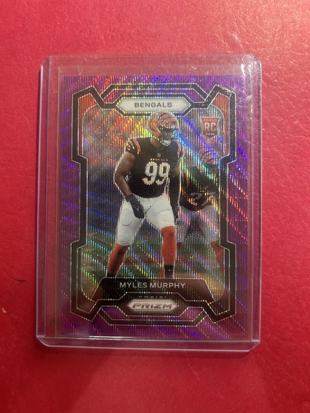 2023 Panini Prizm Myles Murphy #320 Purple Wave 18/99