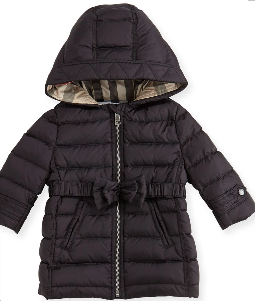 Baby burberry puffer clearance coat