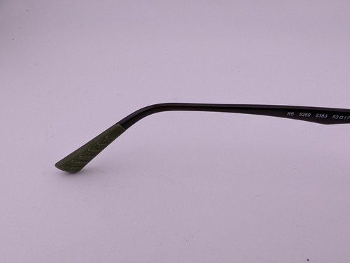 Ray Ban Brille, nur Gestell, RB 5269 2383, 53-17-145, braun Schildpatt - Bild 11 von 11