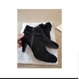 oasis black suede ankle boots